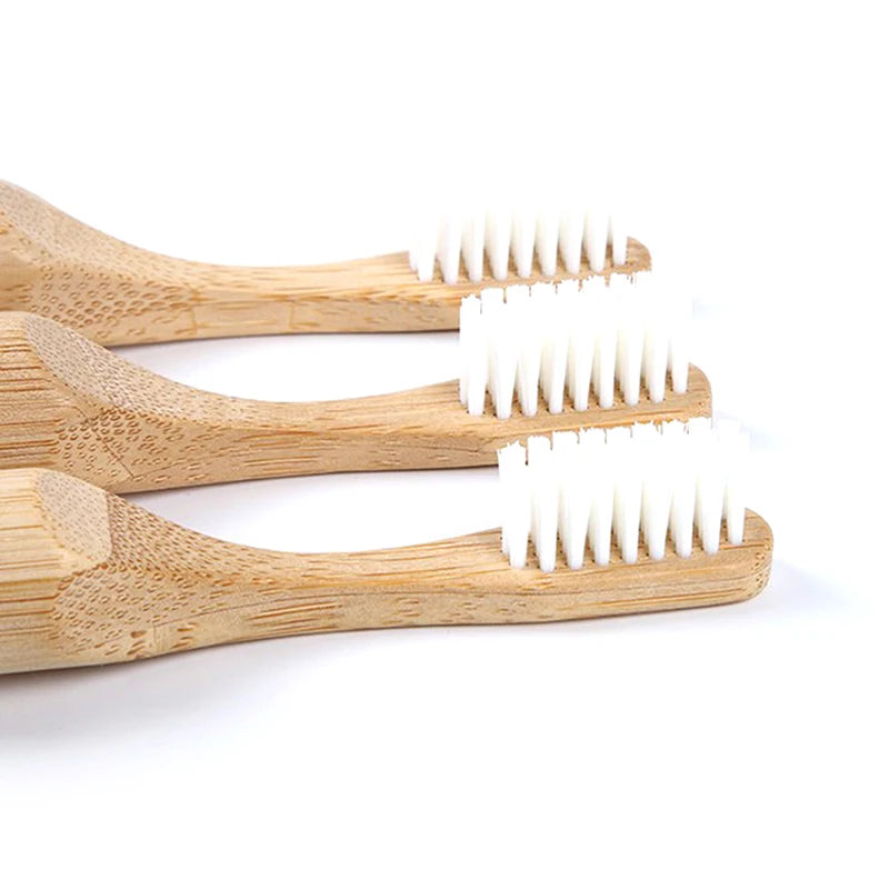 High-quality natural bamboo toothbrush